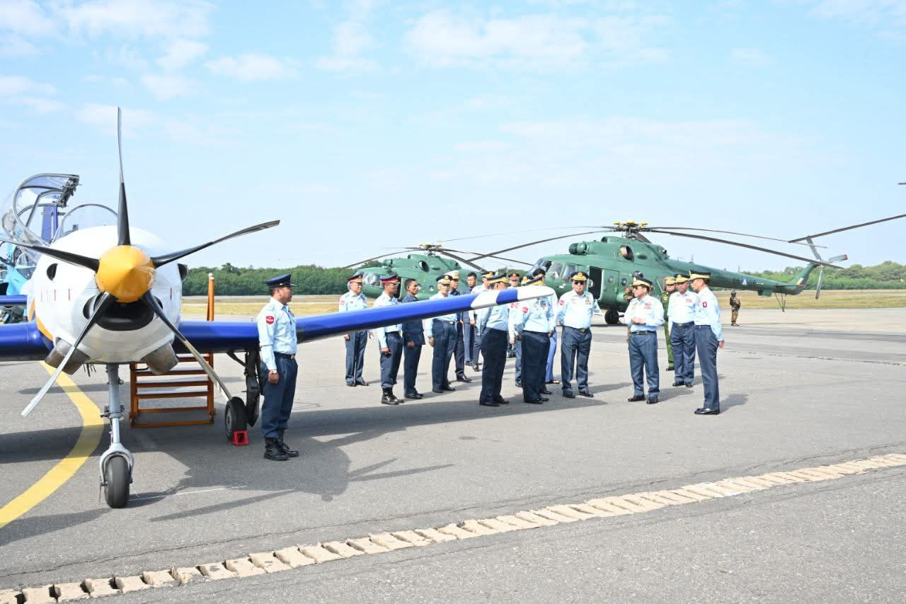 တိုက်ပွဲအတွင်း ဆုံးရှုံးသွားသည့် လေယာဉ် ၈ စီးကို မြန်မာစစ်တပ် ပြန်လည် ဖြည့်တင်း