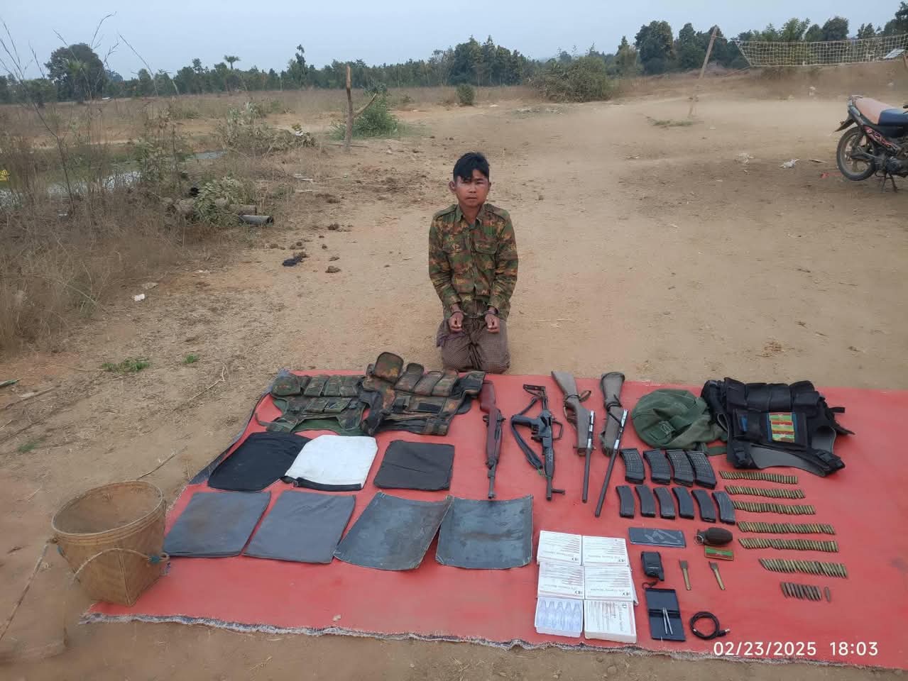 တပ်ပျက်၍ ထွက်ပြေး နေသော စစ်တပ်စစ်ကြောင်းကို  လိုက်လံ တိုက်ခိုက်