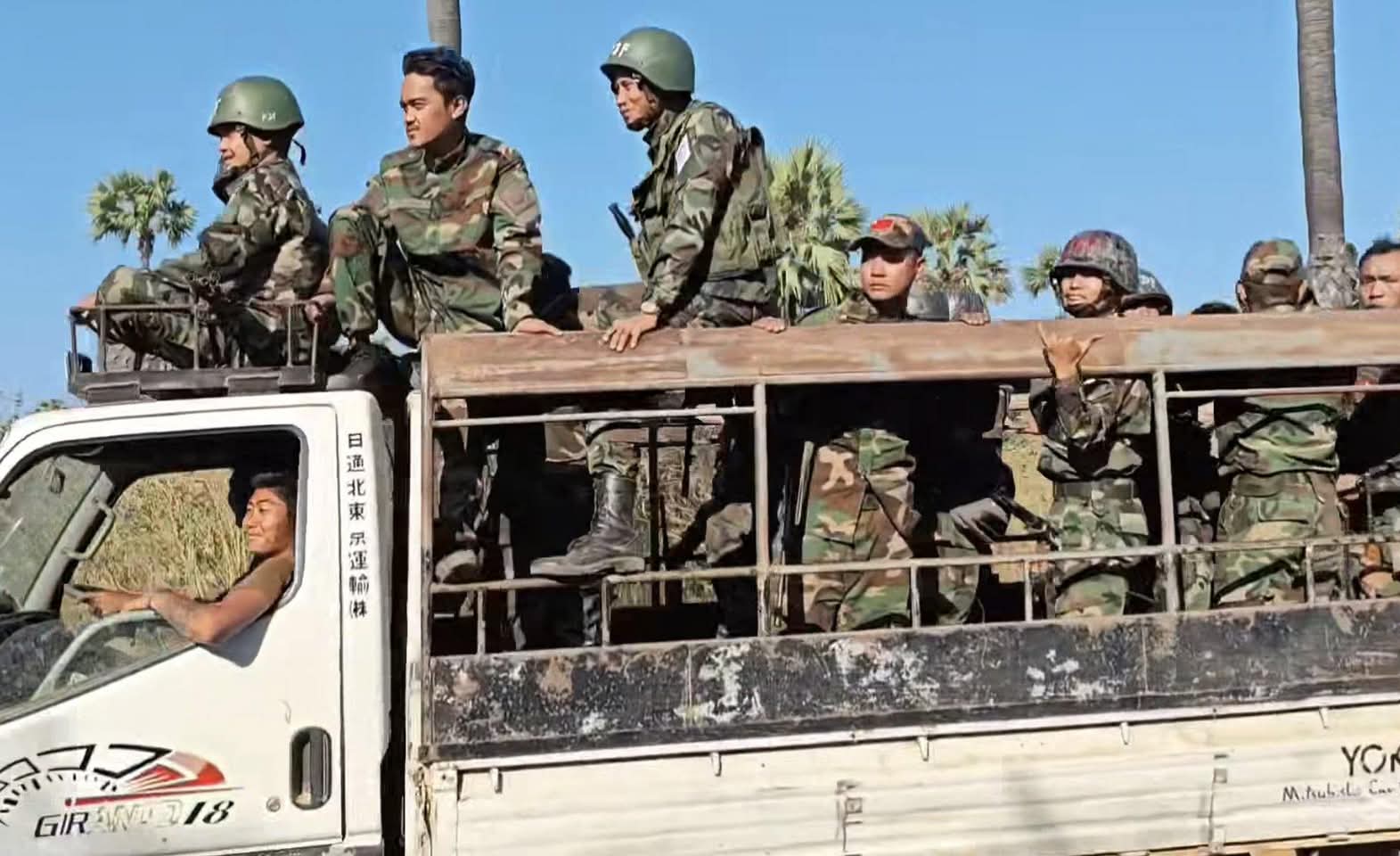 ဗောဓိတထောင်အနီး စစ်ကောင်စီ၏တာဝါတိုင်စခန်းကုန်းအား တော်လှန်ရေးတပ်များ သိမ်းပိုက်