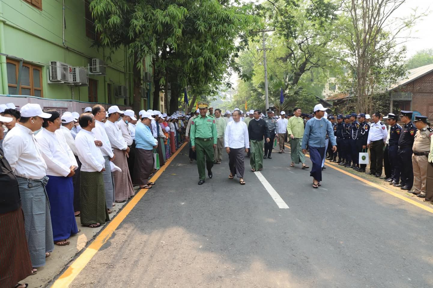 စစ်ကိုင်းဝန်ကြီးချုပ် မြတ်ကျော်အတွက် လုံခြုံရေး ယူနေသော စစ်တပ်ကို တိုက်ခိုက်