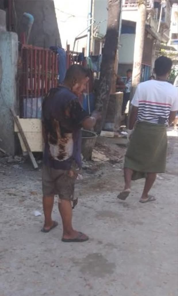 စစ်မှုထမ်းစာရင်း လိုက်လံကောက်ယူစဉ် မီးရှို့ခံရသည့် ရာအိမ်မှူး ကိုနှုတ်ခမ်းမွှေး မီးလောင်ဒဏ်ရာဖြင့် ဆေးကုသနေစဉ်  သေဆုံး