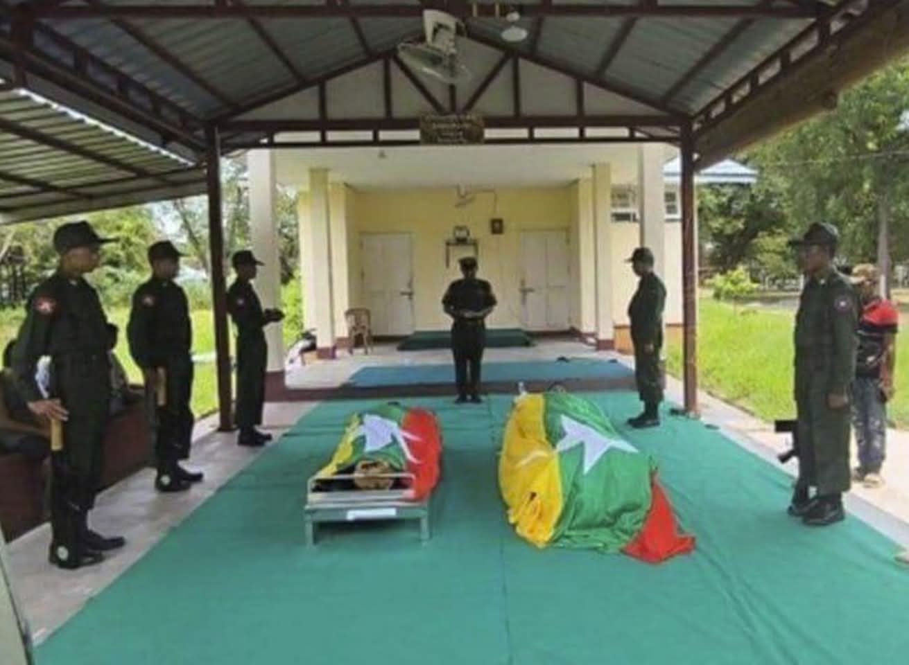 စစ်တပ် စက်လှေတစ်စီးကို တိုက်ခိုက်မှု စစ်သား ၈ ဦး ထက်မနည်းသေဆုံး