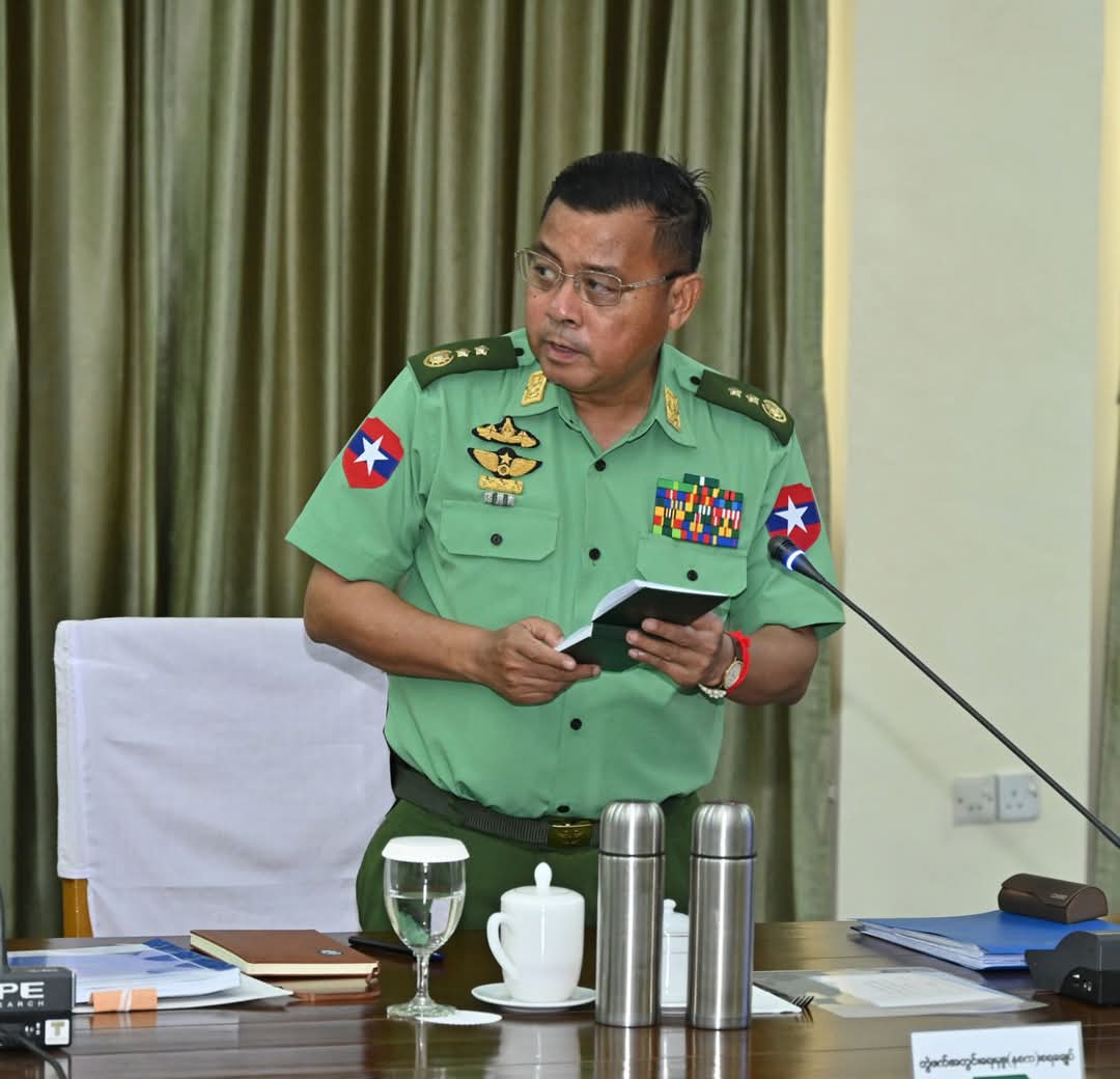 စရဖ အရာရှိချုပ် ဗိုလ်ချုပ်ကြီး ရဲဝင်းဦး၏ သား ထက်ရဲနောင်