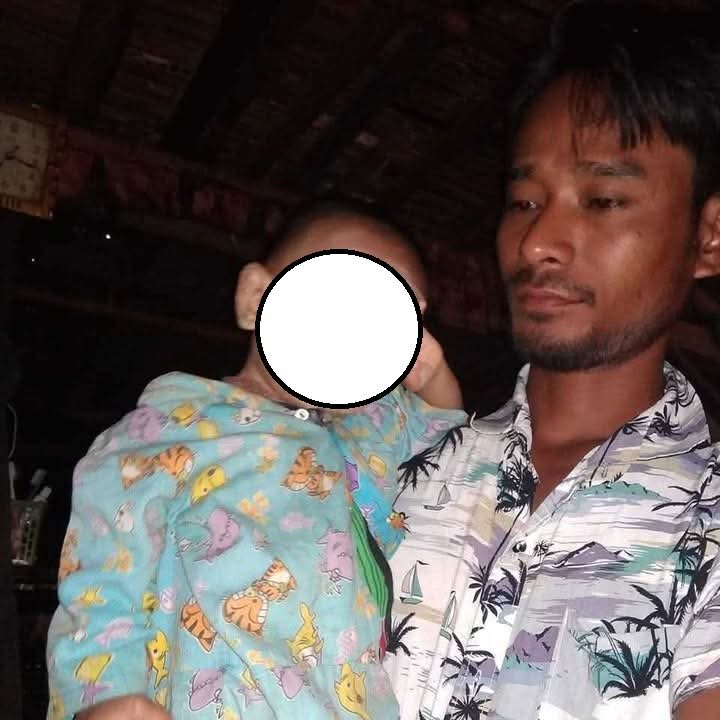 ကျန်ခဲ့တဲ့ ၂ နှစ်သားလေးခမျာ…