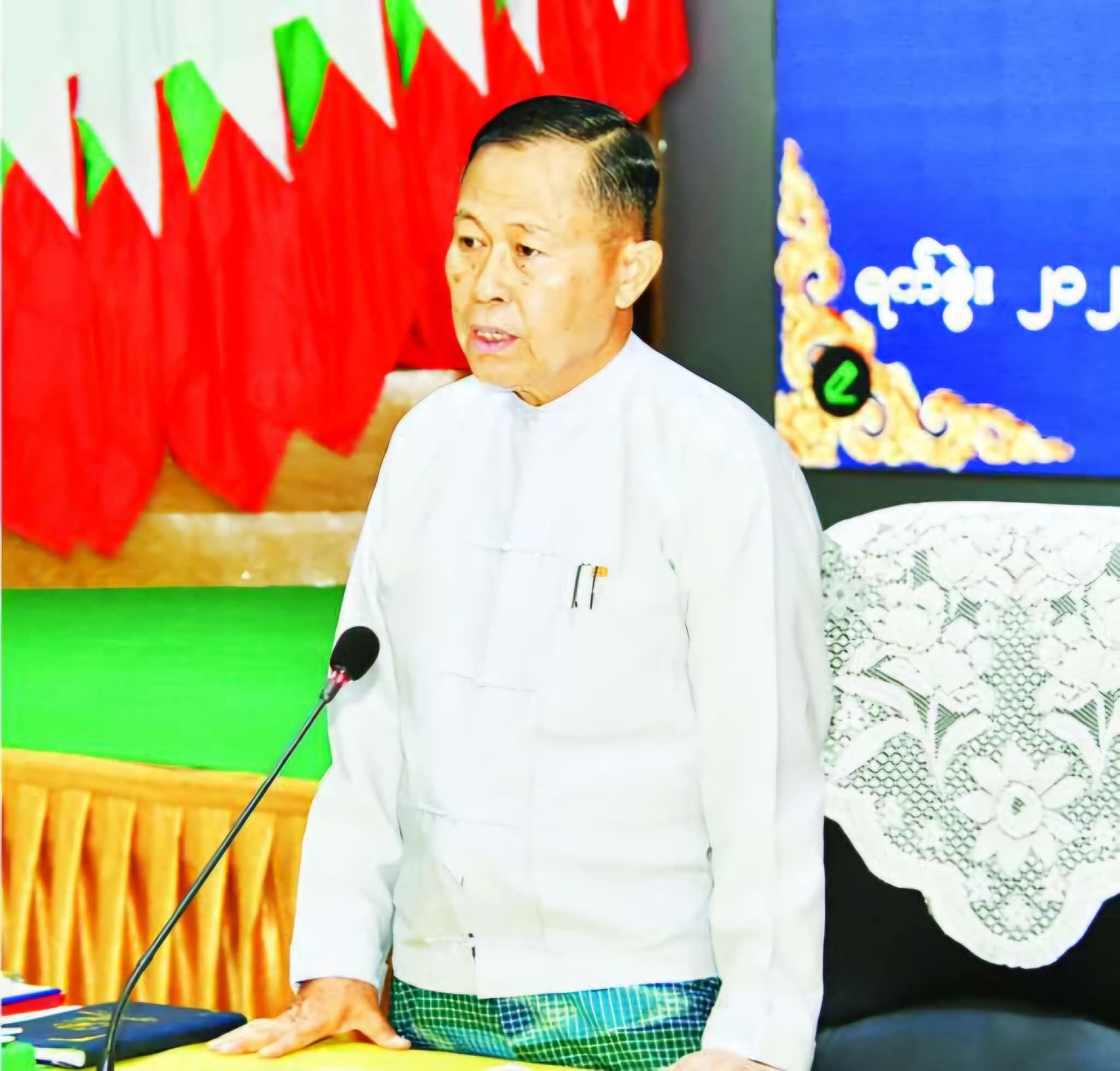 AA၏ထိုးစစ်ပြင်းထန်လာချိန် ကျောက်ဖြူအထူးစီးပွားရေးဇုန်စီမံကိန်း အရှိန်မြှင့်ရန် အာဏာသိမ်း ဒုခေါင်းဆောင်ပြော