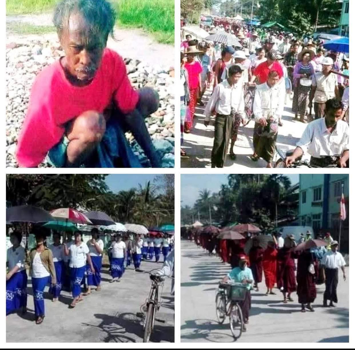 လူစည်ကားလွန်းတဲ့ လမ်းဘေးနေ၊ လမ်းဘေးစား၊ လမ်းကိုအိမ်လုပ်နေခဲ့သော လမ်းပျော် စိတ်ဝေဒနာရှင်တစ်ဦးရဲ့ နောက်ဆုံးခရီး