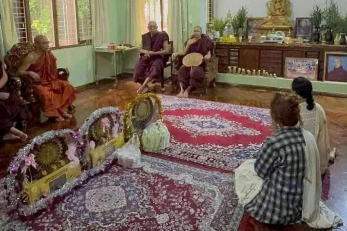 DJ Violet ကို အားလုံးကိုယ်စား ခွင့်လွှတ်ပေးခဲ့တဲ့ ဆရာတော် ၅ ပါးကို သံဃာ့နာယက အဖွဲ့က ခံဝန်ထိုးခိုင်း