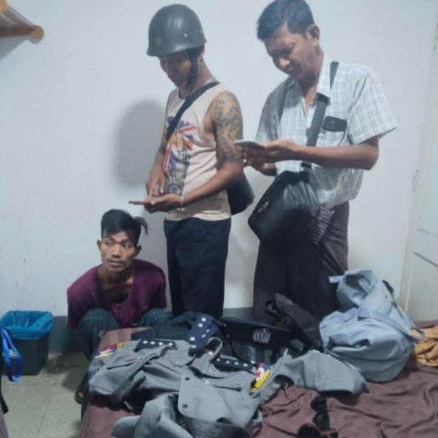 လိုင်းပေါ်မှာ ဆော်ကြည်ချင်တာနဲ့ ရဲယောင်ဆောင်တဲ့သူ အဖမ်းခံလိုက်ရပြီ