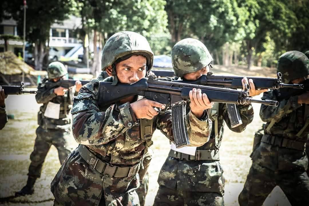 မဲ့ကို့ကင်းရွာကို လက်နက်ကြီး ကျရောက်ပေါက်ကွဲ၊ ထိုင်းဘက်က ပြန်လည်သတိပေးပစ်ခတ်