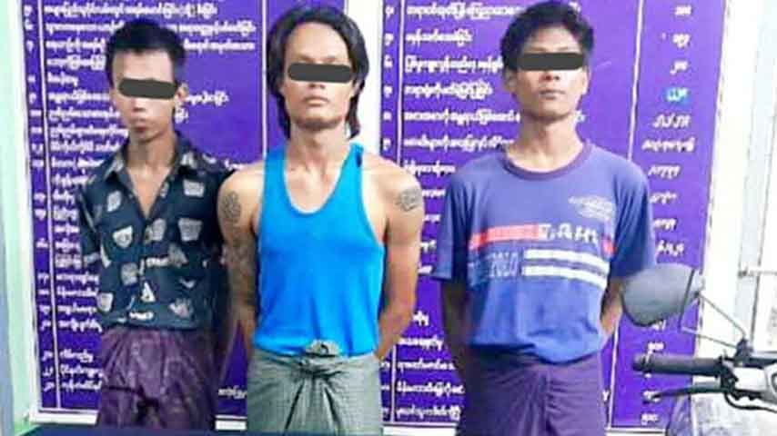 ပဲခူးတွင် လုယက်မှုကျူးလွန်သူ ၃ ဦးကို သေဒဏ်ကြိုးမိန့်ချမှတ်
