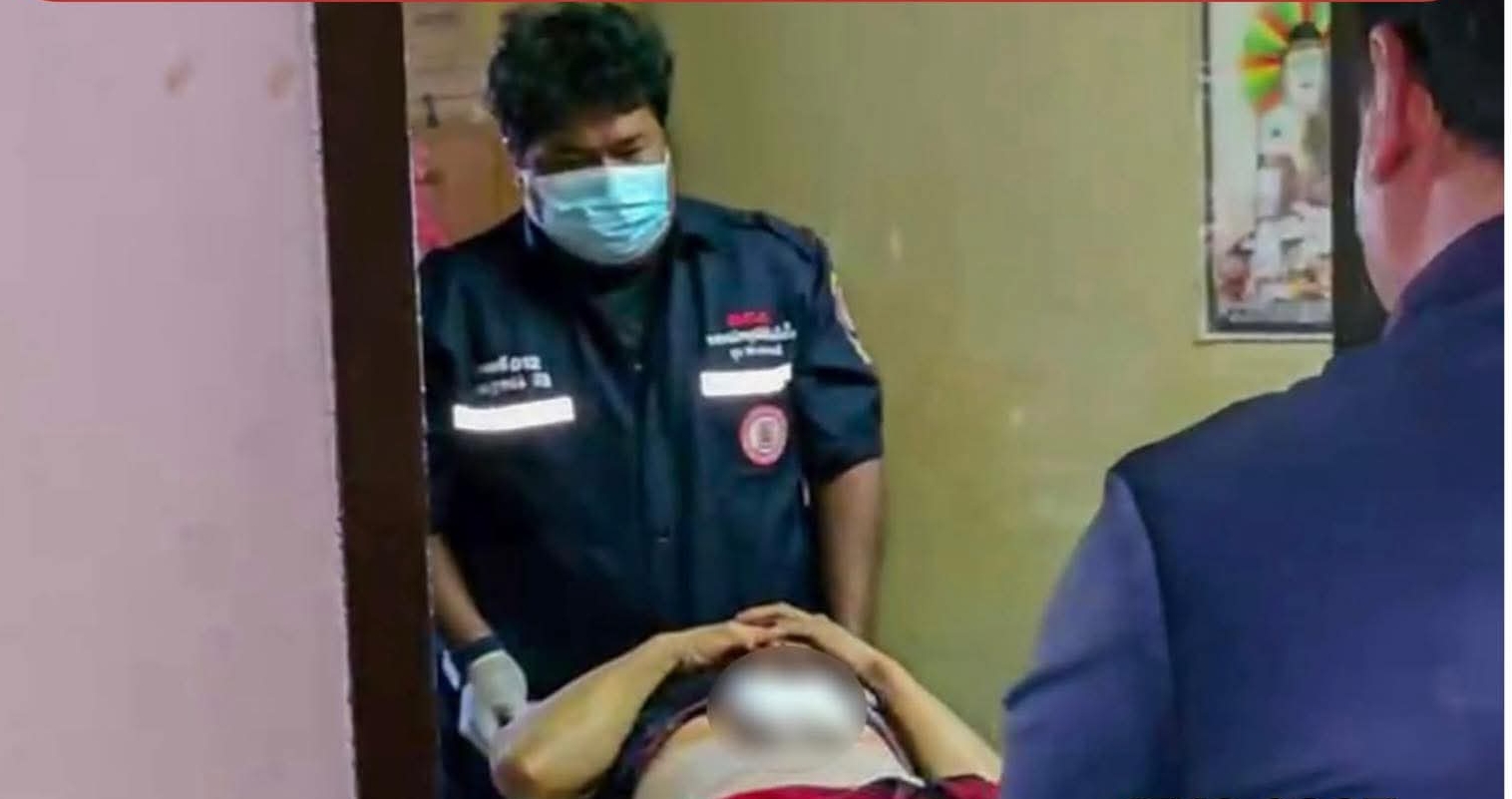 ဗိုက်အောင့်လို့ဆိုပြီး ဗိုက်ကို ဓားနဲ့ခွဲ