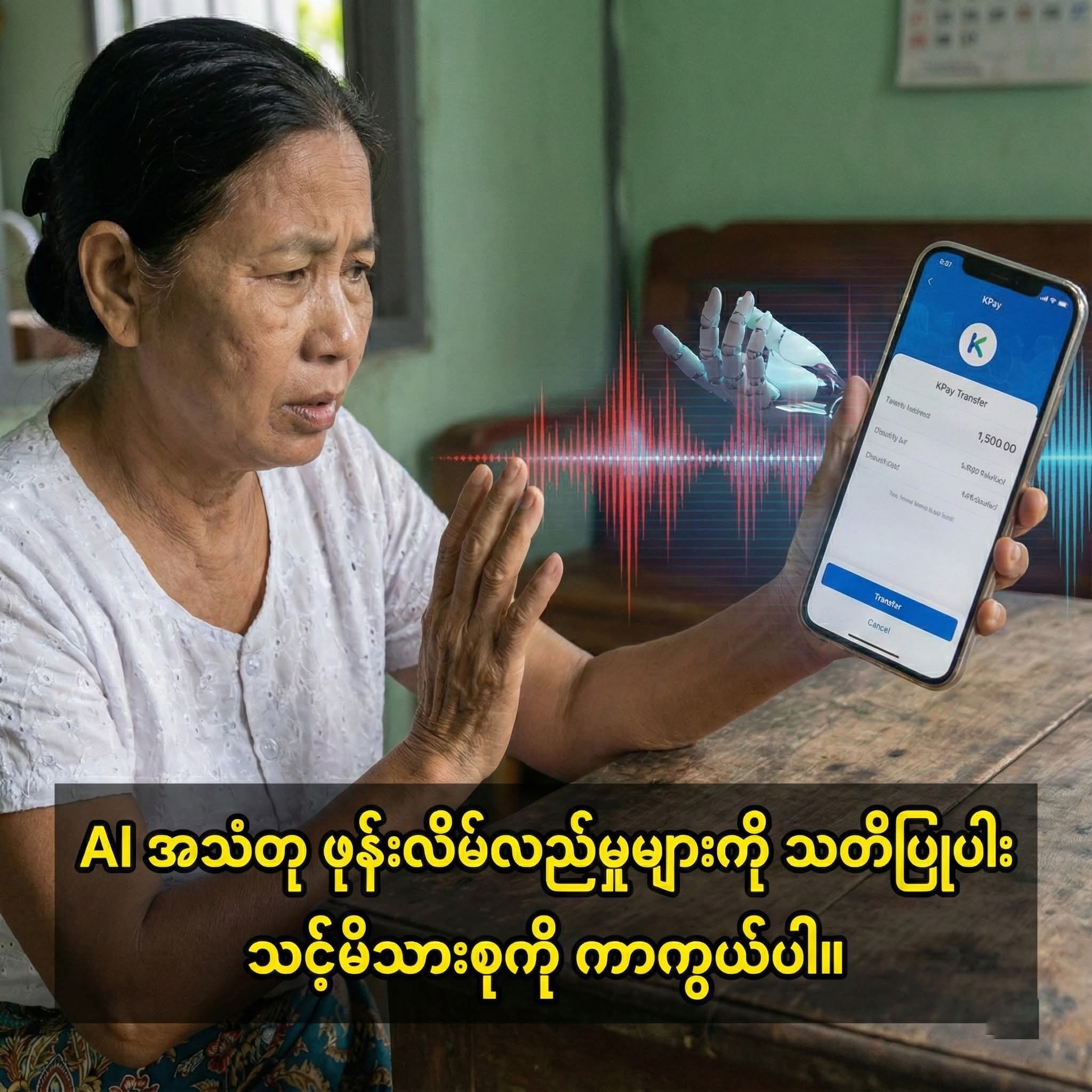 “သူခိုးက ဓားပြတိုက်တာ” ထက် “AI နဲ့ လိမ်တာ” က ပိုကြောက်စရာကောင်းနေပါပြီ