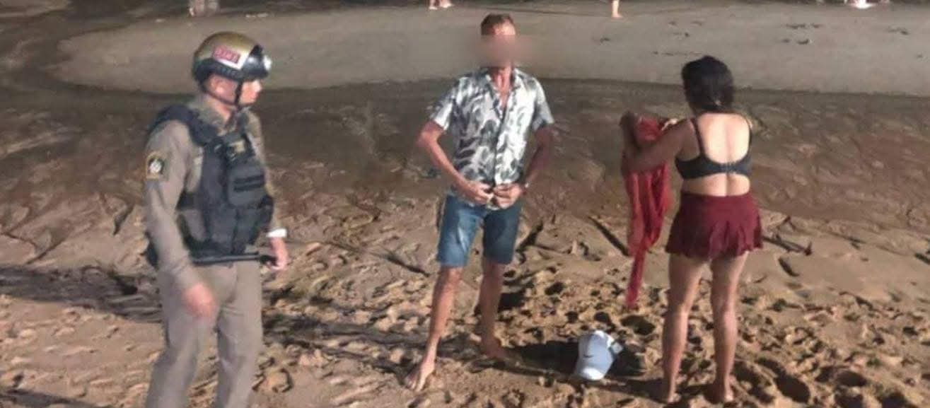 လူမြင်ကွင်းမှာ လိ-င်ဆက်ဆံမှုပြုလုပ်ခဲ့တဲ့ ဒိန်းမတ် အမျိုးသားနဲ့ ထိုင်းအမျိုးသမီး