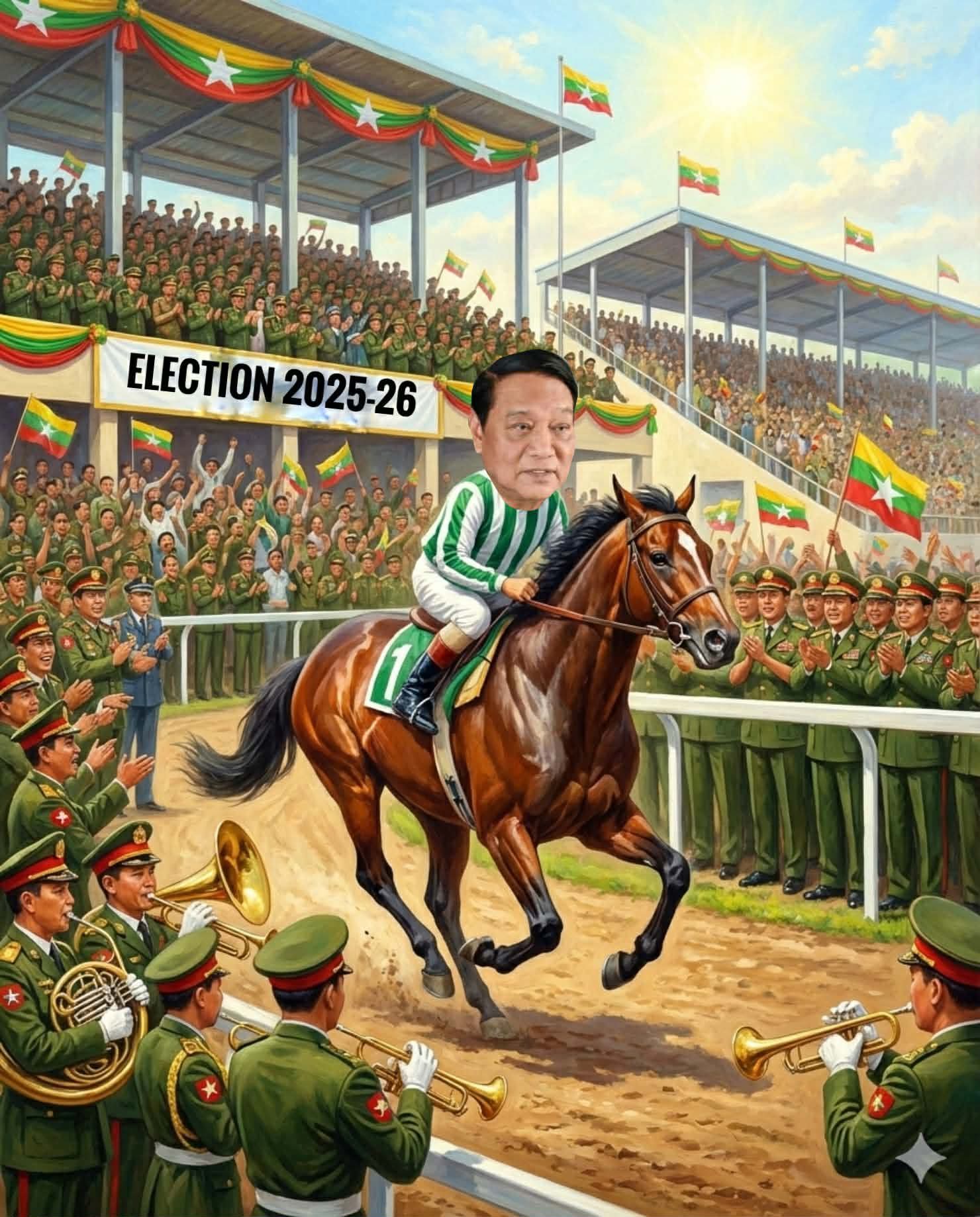 ကြံ့ဖွတ်ပါတီက မဲဆန္ဒနယ် ၈၀ ရာခိုင်နှုန်းနီးပါး အနိုင်ရထား