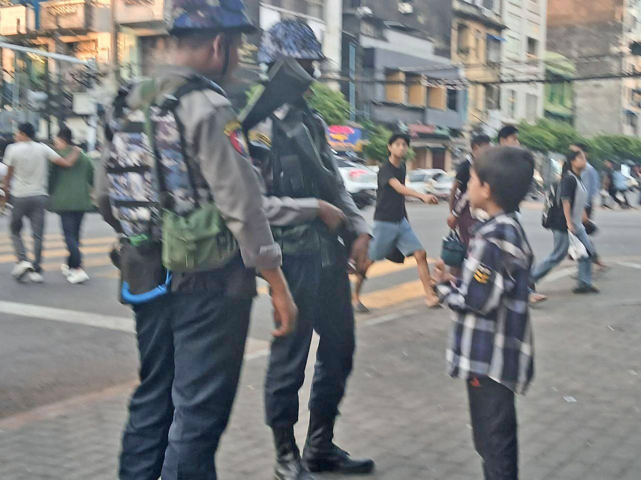 ရွေးကောက်ပွဲနေ့ ရန်ကုန်၌ လုံခြုံရေးတင်းကျပ်ထား