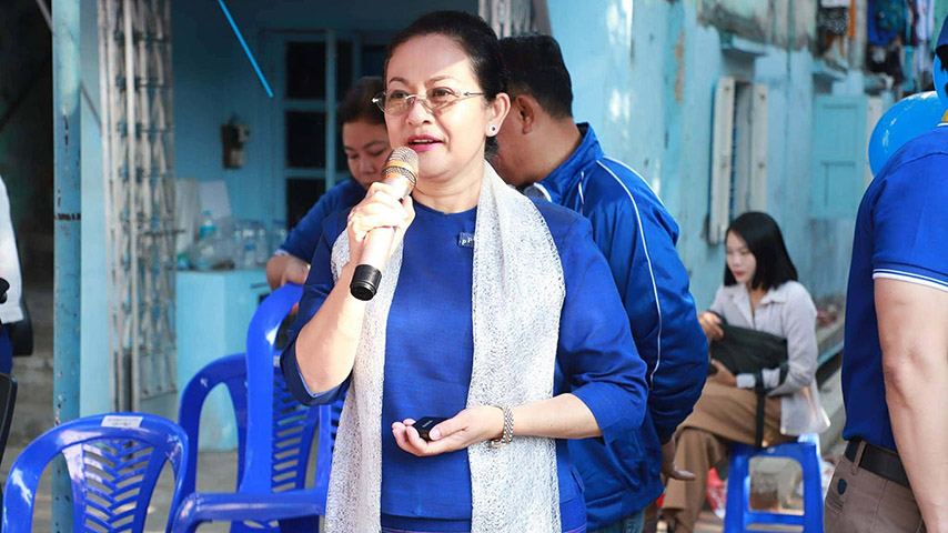 ပြည်သူ့ရှေ့ဆောင်ပါတီဥက္ကဋ္ဌ ဒေါ်သက်သက်ခိုင်နှင့် ဗဟိုကော်မတီဝင် ၁ ဦး ဖမ်းဆီးခံရ