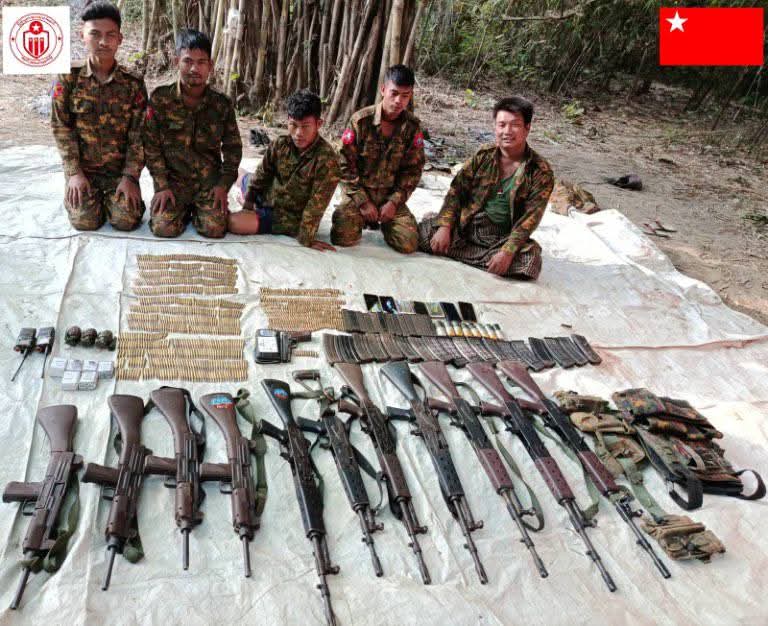 ပဲခူးမြို့နယ်အတွင်း စစ်ကြောင်းထိုးလာသော စစ်တပ်ကို ကြားဖြတ် တိုက်ခိုက်