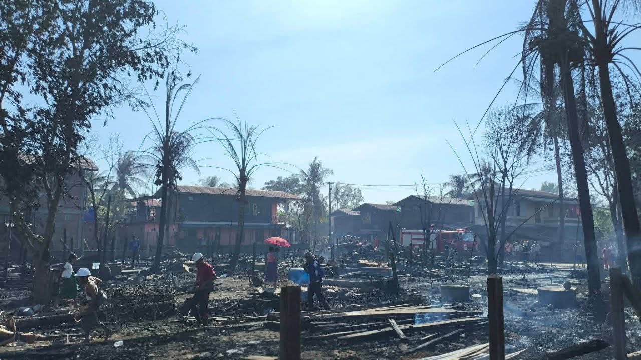 ရေနွေးအိုး တည်ရာကနေ မီးလောင်မှုတစ်ခု ဖြစ်ပွား