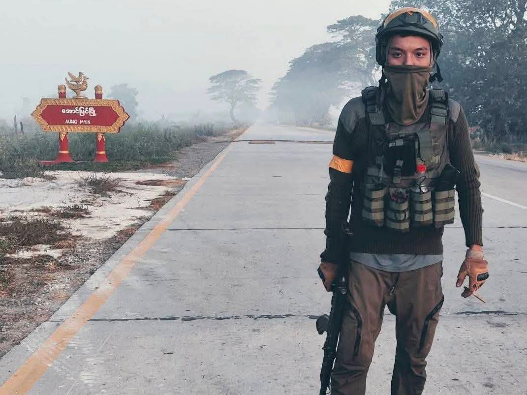 ဖြူးမြို့နယ်၊ ဆားဂွန်းရွာ စစ်တပ်စစ်စခန်းကို တော်လှန်ရေးတပ်များက ဝင်ရောက်တိုက်ခိုက်