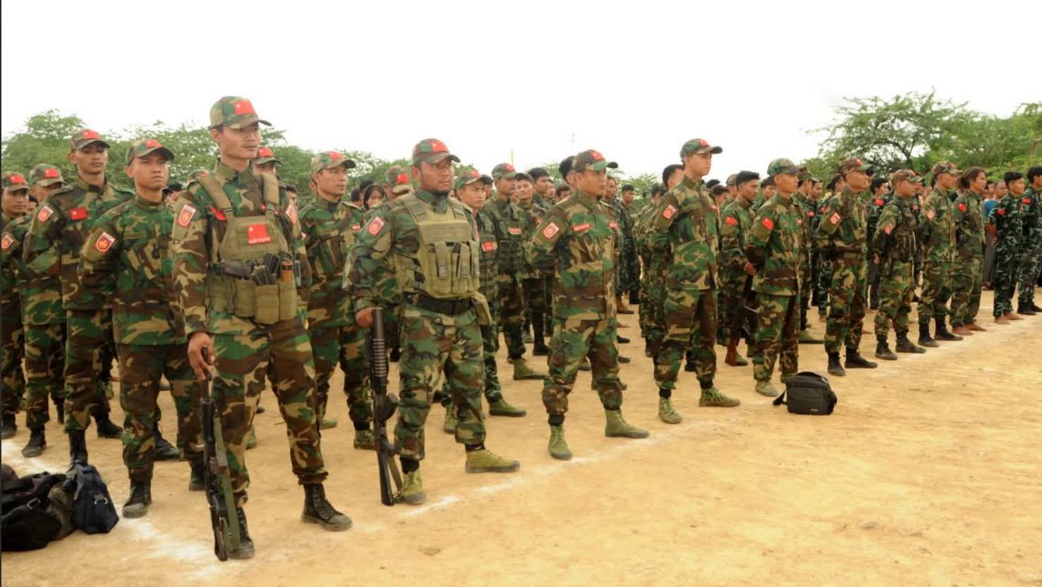 ဆင်ချောင်းရွာတွင် ခြင်းခတ်နေသော ပျူစောထီးများကို ဒရုန်းဖြင့် ဗုံးကျဲတိုက်ခိုက်