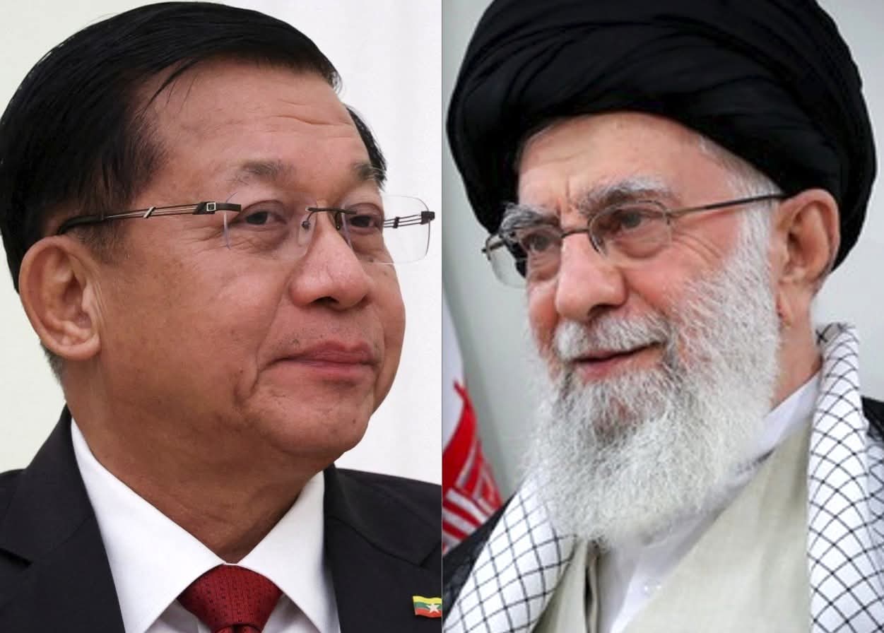 အီရန်နိုင်ငံက မြန်မာစစ်တပ်ထံသို့ ၁ နှစ်ကျော် ကာလအတွင်း လေယာဉ်ဆီတန်ချိန် ၁၇၅၀၀၀ ခန့် တင်ပို့ခဲ့