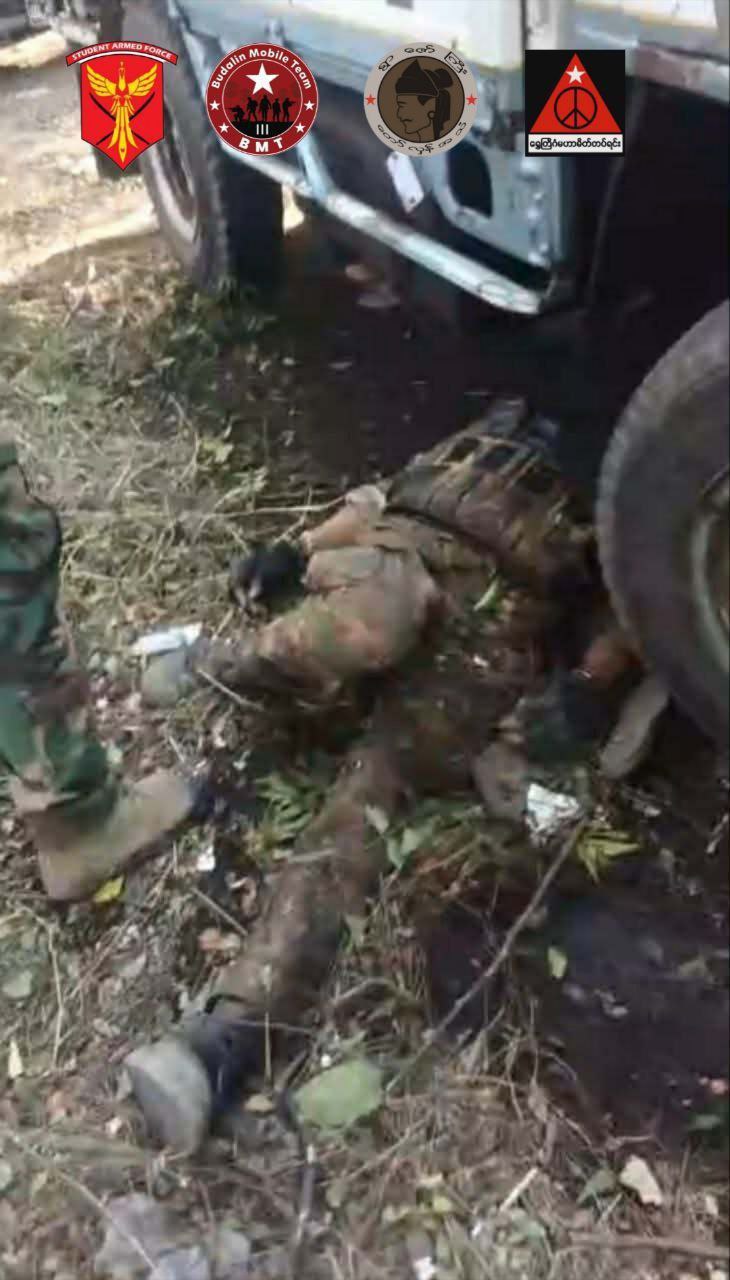 SF/ SAF နှင့်တိုက်ပွဲအတွင်း စစ်ကော်မရှင်တပ်သား ၂၀ ဦးခန့် သေဆုံး