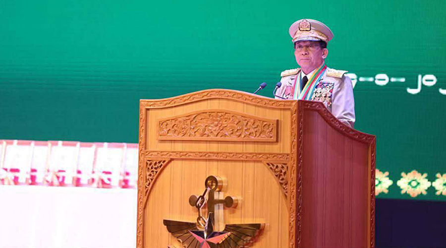 ကမ္ဘာနှင့် ရင်ပေါင်တန်းနိုင်သည့် စစ်တပ်ဖြစ်ရန် ကြိုးစားနေဟု စစ်ခေါင်းဆောင် ပြော