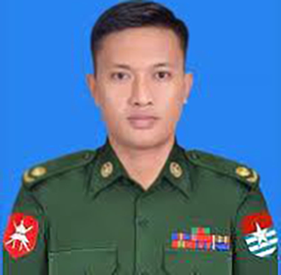AA နှင့်တိုက်ပွဲတွင် သေဆုံးသွားသည့် ဗိုလ်မှူးဝေယံလင်းကို စစ်ကောင်စီက သီဟသူရဘွဲ့ ချီးမြှင့်