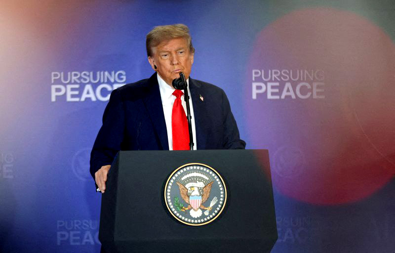 ကုလ နေရာ အစားထိုးမည့် ငြိမ်းချမ်းရေးဘုတ်အဖွဲ့ ဝင်ရန် နိုင်ငံ ၆၀ ကို ထရမ့်ပ် ကမ်းလှမ်း