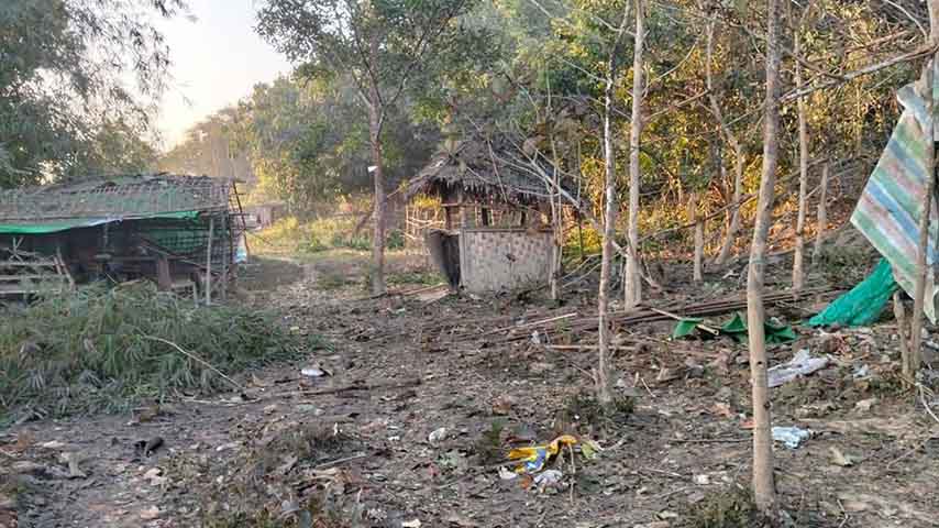 ပုဏ္ဏားကျွန်း စတားလင့်သုံးသည့်နေရာနှင့် မင်းပြား တိုင်းဗဟို ၉ ကို စစ်ကောင်စီ ဗုံးကြဲ