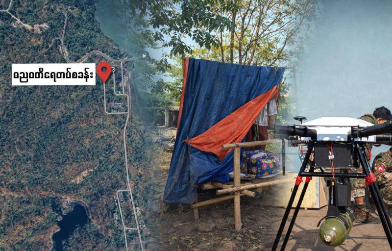 ဓညဝတီရေတပ်ဌာနချုပ်အနီးတိုက်ပွဲများ ပိုမိုပြင်းထန်