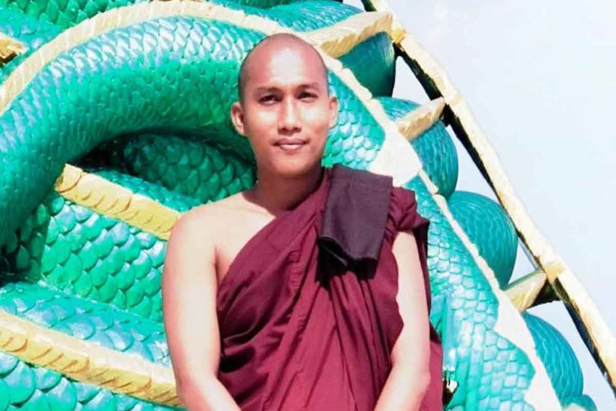 ကော့သောင်းတွင် ဘုရားပေါ်အရက်သောက်သူကို ဟန့်တားသည့်ဆရာတော် ရိုက်နှက်ခံရပြီး ပျံလွန်