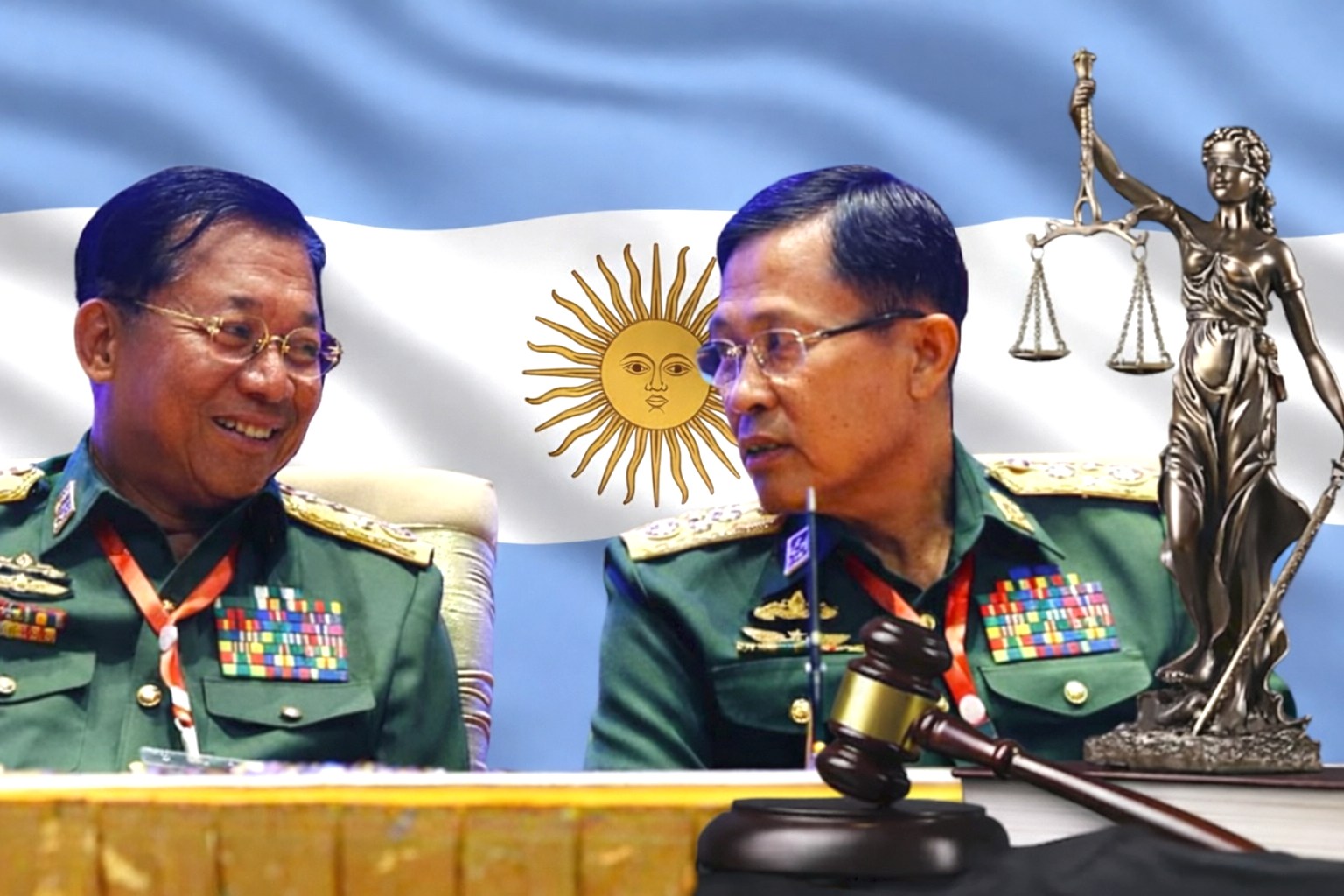 မင်းအောင်လှိုင်၊ စိုးဝင်းအပါအဝင် စစ်ခေါင်းဆောင်များ၏ ပိုင်ဆိုင်မှုများ၊ စစ်တပ်၏ စီးပွားရေးလုပ်ငန်းများကို သိမ်းဆည်းပြီး ရိုဟင်ဂျာလူမျိုးတုံးသတ်ဖြတ်မှုမှ အသက်ရှင်ကျန်ရစ်သူများအတွက် နစ်နာကြေးပေးရန် BROUK အဖွဲ့က အာဂျင်တီးနားတရားရုံးတွင် တရားစွဲဆို