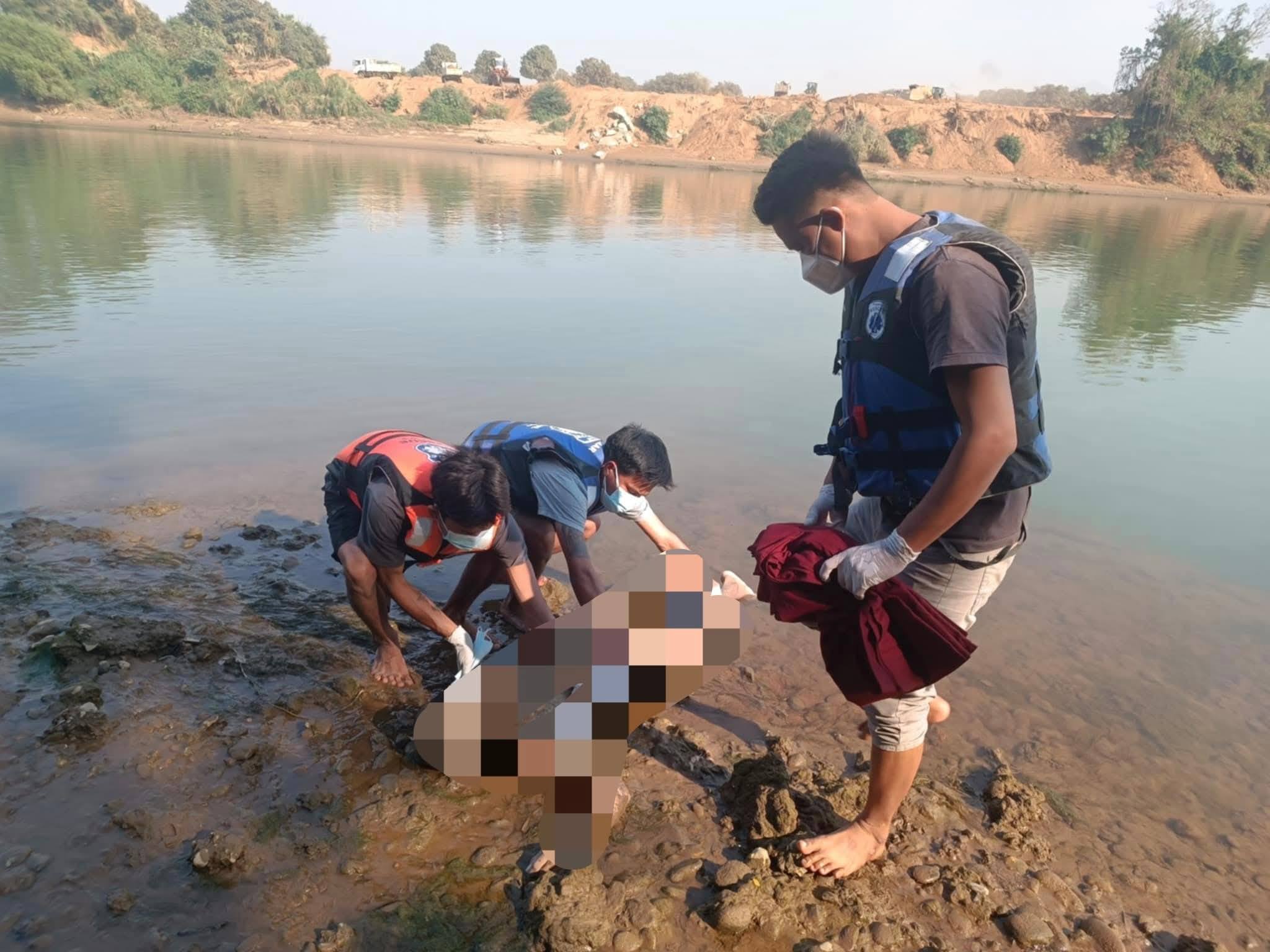 ရွှေစာရံ ဒုဋ္ဌဝတီမြစ်အတွင်း ပျောက်ဆုံးသွားခဲ့သည့် ကိုရင်ရုပ်အလောင်းကို ယနေ့ သုံးရက်အကြာ ပြန်လည်တွေ့ရှိ