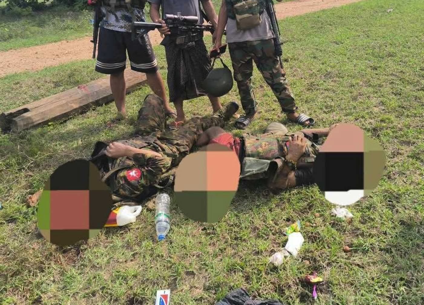 ပေါက်မြို့နယ်တွင် စစ်ကြောင်းကို ကြားဖြတ် တိုက်ခိုက်မှု စစ်တပ်ဘက်မှ ၂၃ ဦးသေဆုံး