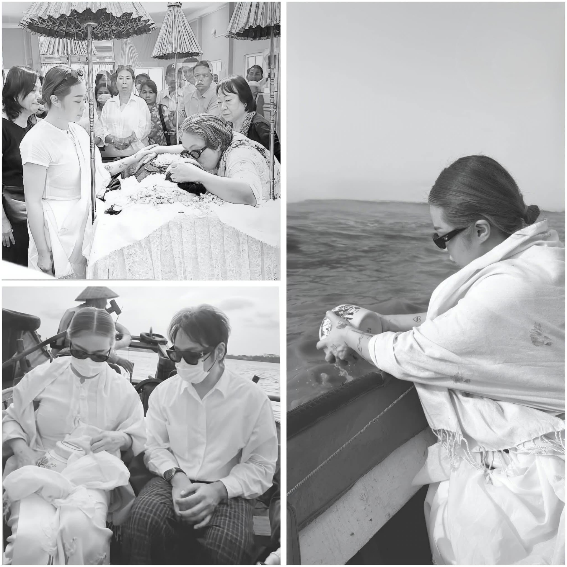 မောင်ဖြစ်သူရဲ့ စျာပနမှာ ထင်ထားတာထက်ပိုပြီး တရားရှိရှိနဲ့ တည်ငြိမ်စွာ မြင်တွေ့ရတဲ့ ဖွေးဖွေး