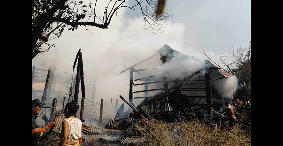 ရန်ကုန်၊ မန္တလေး၊ ပျဥ်းမနား မီးအကြီးအကျယ်လောင်