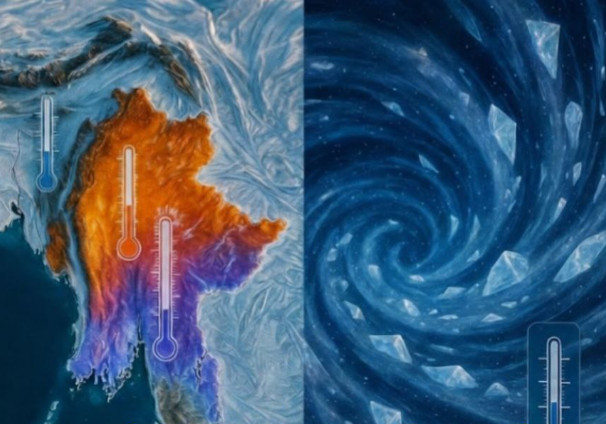 အလွန့်အလွန်အားကောင်းသည့် စူပါအအေးလှိုင်းကြီး (Super Cold Wave) ဖြတ်သန်းမည့် အထူးဂရုစိုက်ရမည့် ဒေသများ