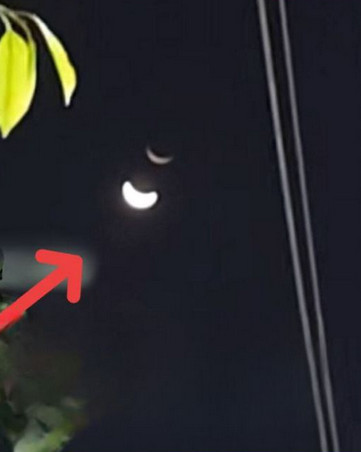 မြင်တွေ့ခဲ့ရတဲ့ ထူးခြားတဲ့ လနှစ်ထပ်ဖြစ်စဉ်