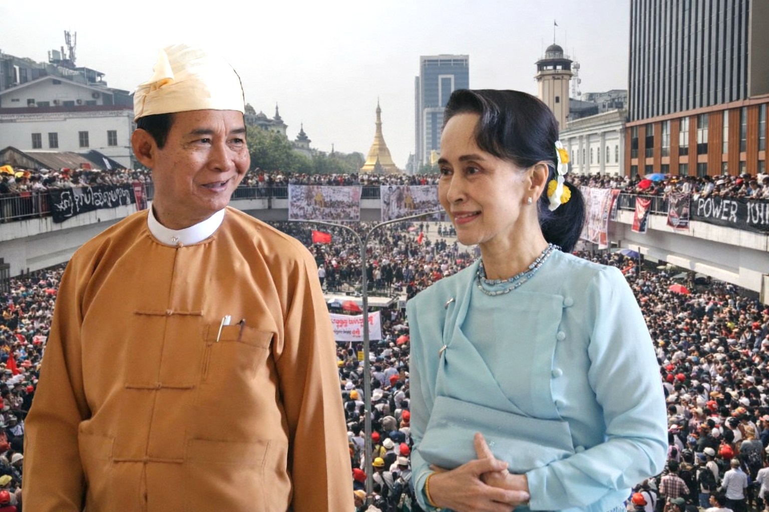 လွတ်ငြိမ်းသက်သာခွင့်တွင် ဒေါ်အောင်ဆန်းစုကြည်နှင့် သမ္မတ ဦးဝင်းမြင့်တို့ကို ရည်ရွယ်ချက်ရှိရှိ ချန်ရစ်ထား