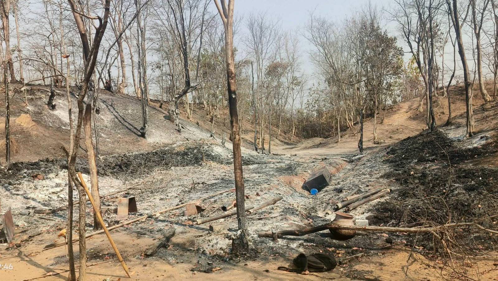 NUG လက်အောက်ခံ ယင်းမာပင်ခရိုင် (၃၅) တပ်ရင်းစခန်း စီးနင်းခံရ