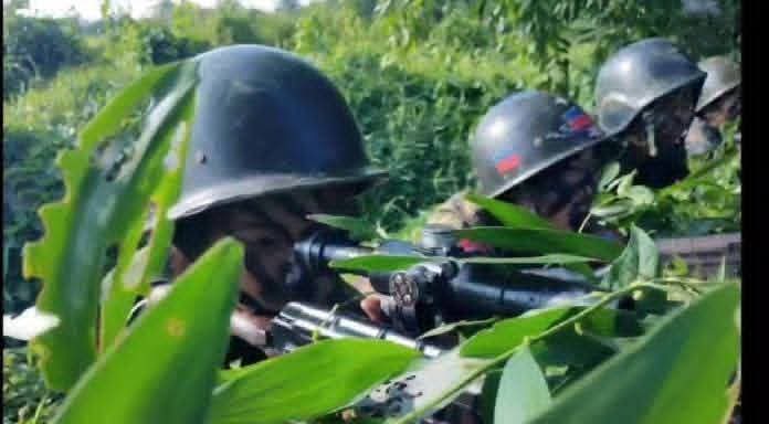 စစ်ကော်မရှင်တပ်များ AA  အမှည့်ခြွေတိုက်ခိုက်