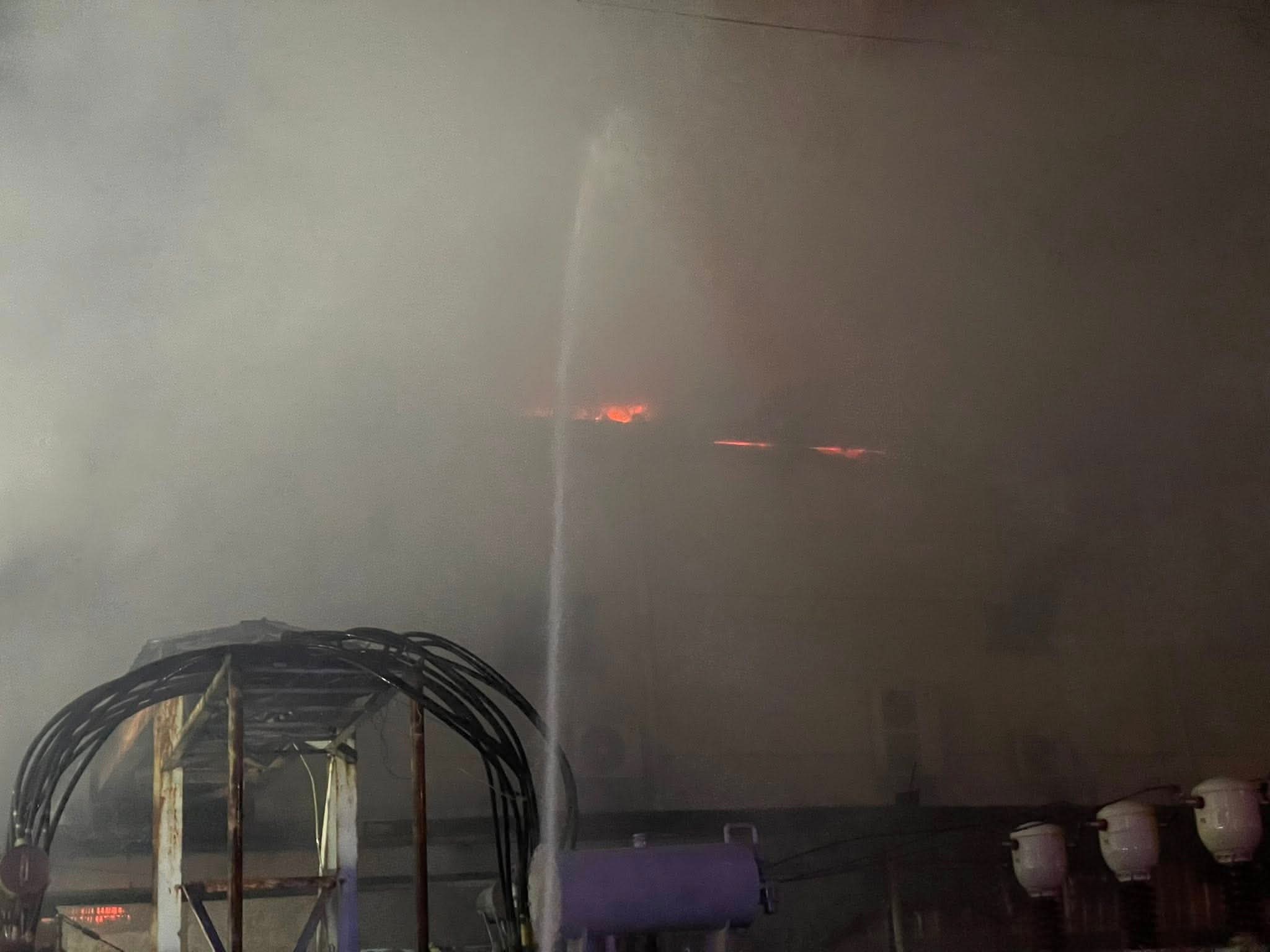 ထိုင်ဝမ်နိုင်ငံက ရင်းနှီးမြှုပ်နှံထားသော Myanmar Asia Optical International ကုမ္ပဏီ၏ မှန်ဘီလူးစက်ရုံ မီးလောင်ကျွမ်း