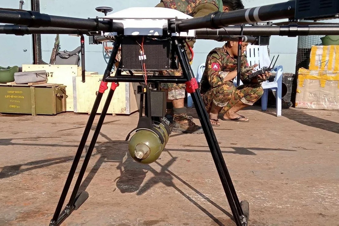 ကနီနယ်တွင် သားရှင်ပြုအလှူပွဲ ဒရုန်းတိုက်ခိုက်ခံရပြီး မောင်ရင်လောင်း ၂ဦးအပါ ၇ ဦးသေဆုံး