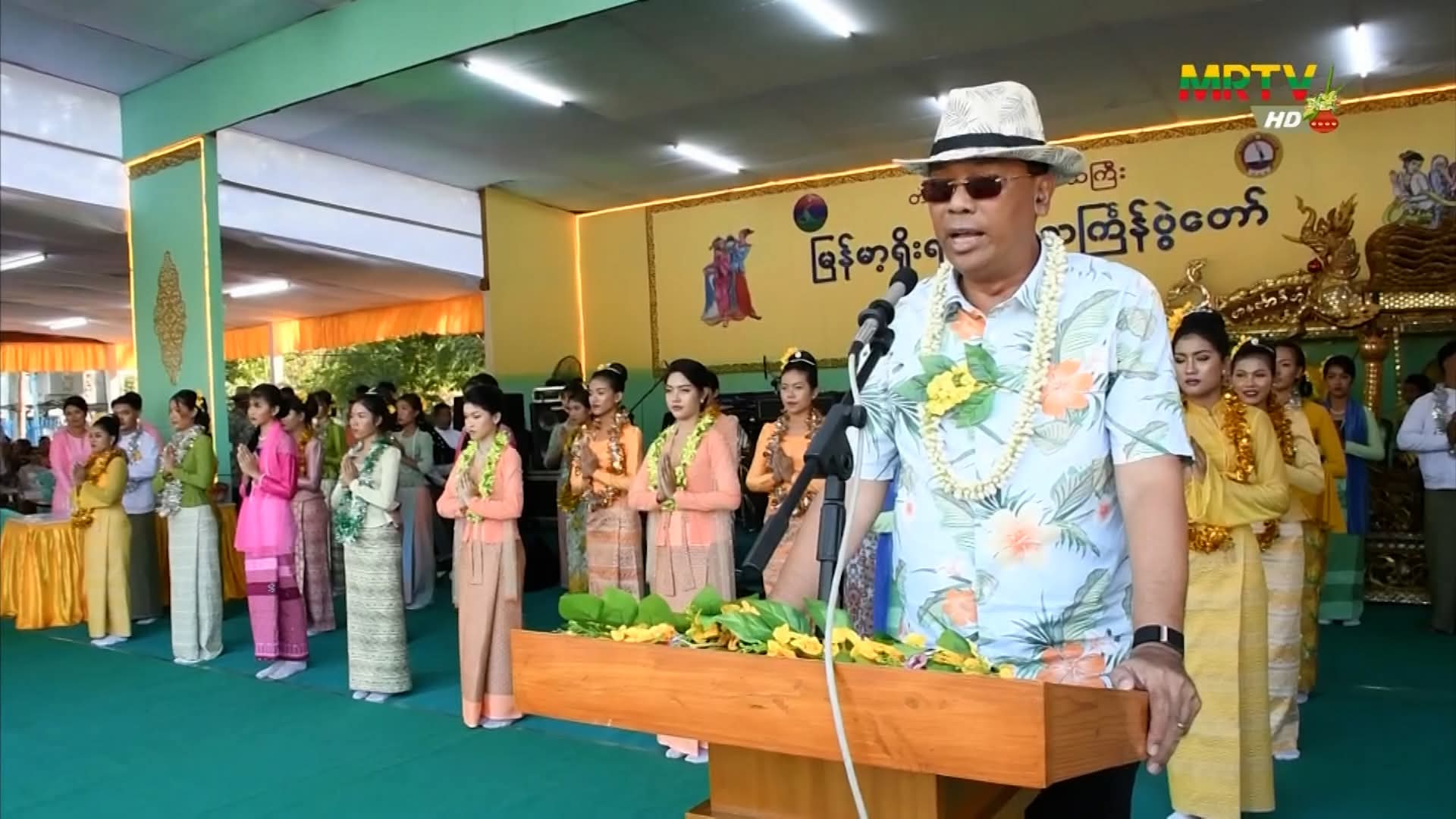 ဝန်ကြီးချုပ် ဇော်နိုင်ဦး လာရောက်ဖွင့်လှစ်စဉ် ဒရုန်းဖြင့် တိုက်ခိုက်