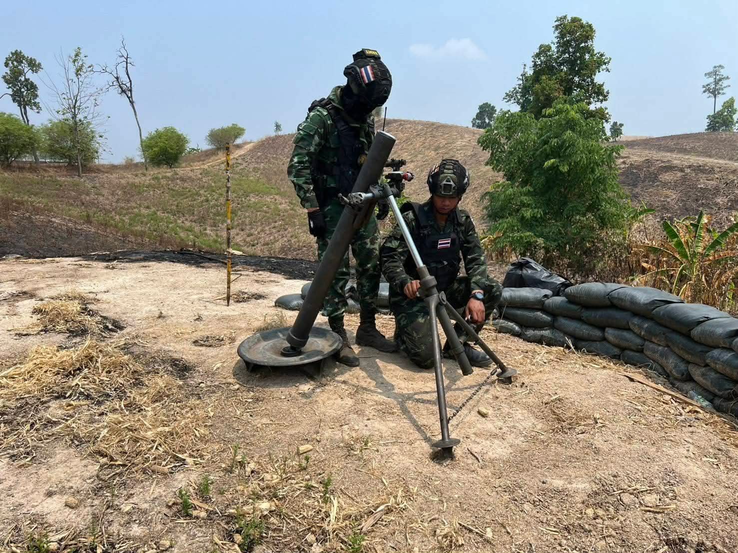 ထီးသဲလယ်စခန်းတိုက်ပွဲကြောင့် ထိုင်းဘက်ခြမ်း လုံခြုံရေးတင်းကျပ်