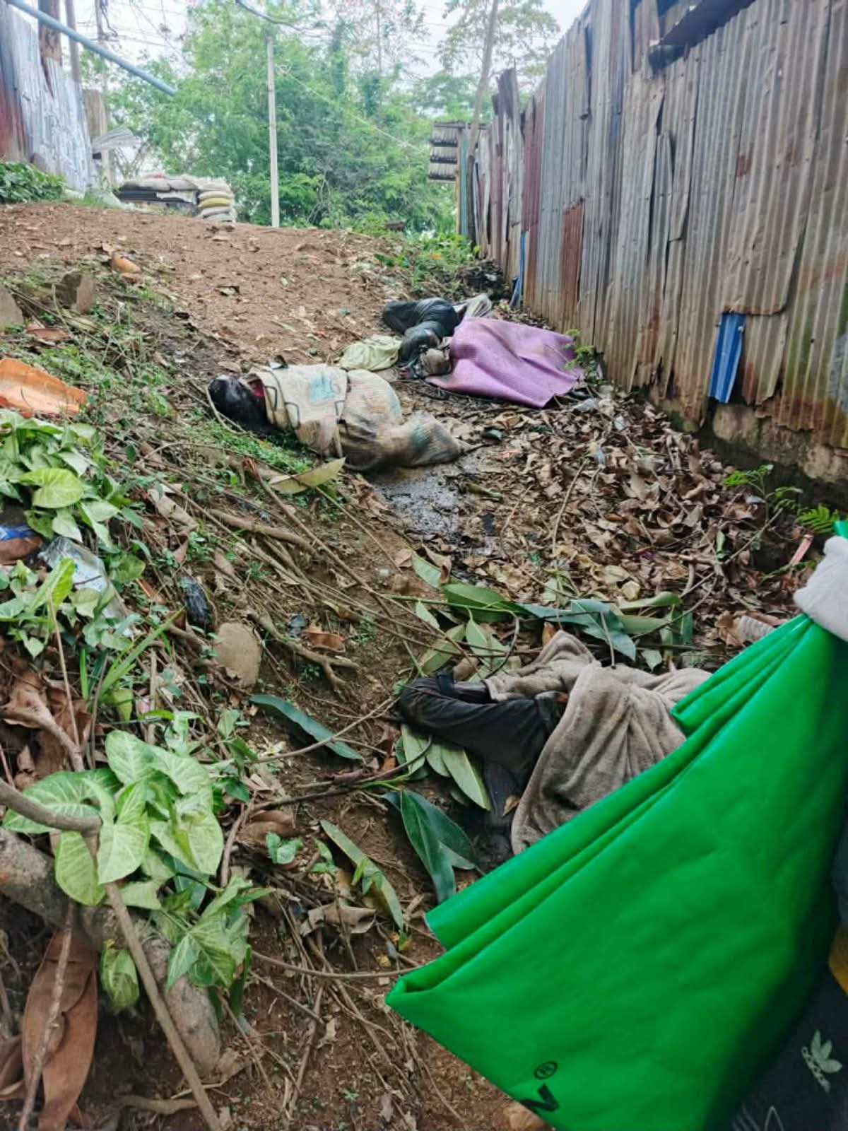 ဖားကန့်မှာ သတ်ဖြတ်ခံထားတဲ့  ပြည်သူလေးဦးရဲ့ ရုပ်အလောင်းတွေ့ရှိ