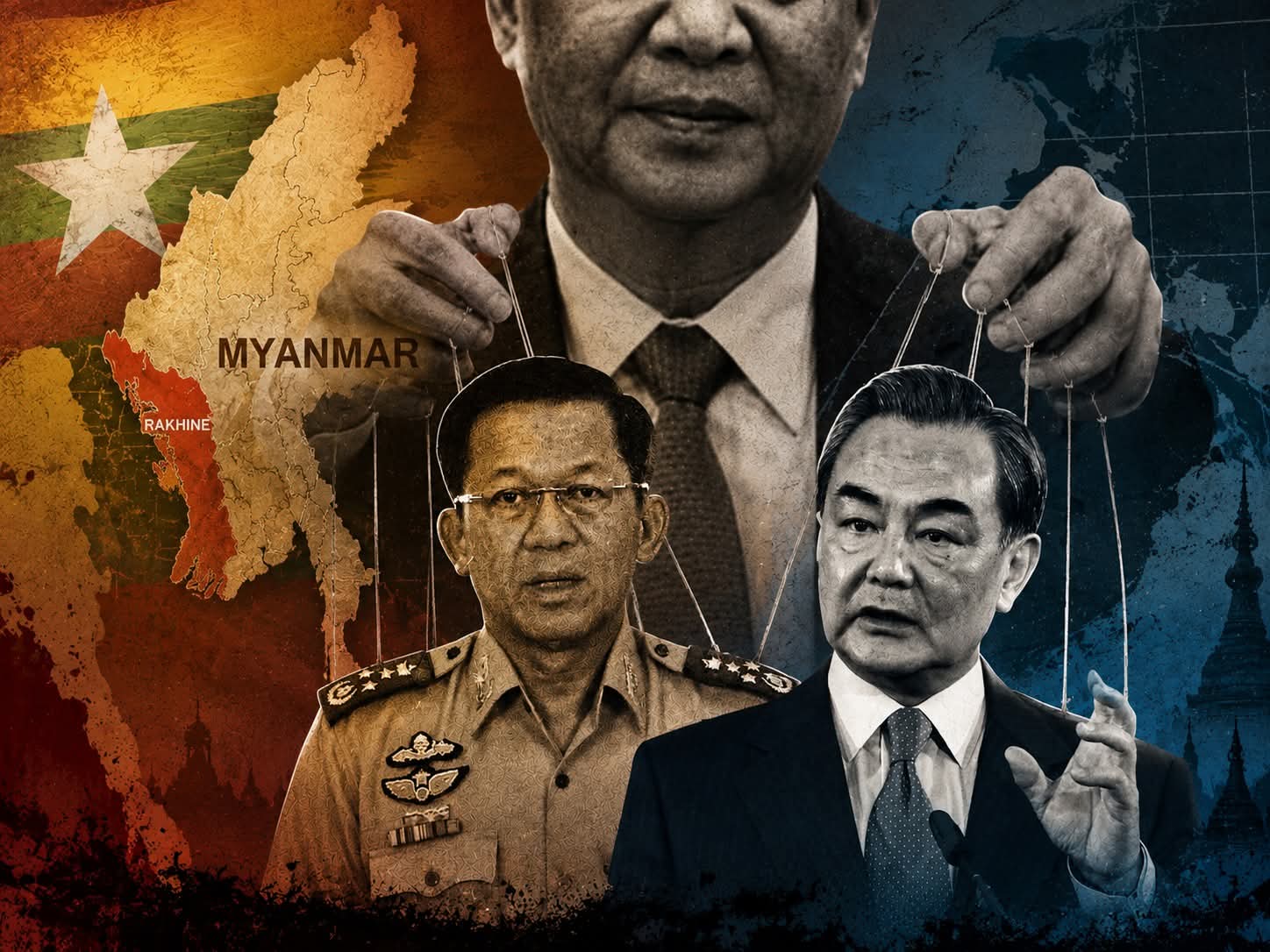 AA နှင့် ညှိနှိုင်းပေးရန် တရုတ်ထံသို့ မင်းအောင်လှိုင်က အကူအညီတောင်းခံ