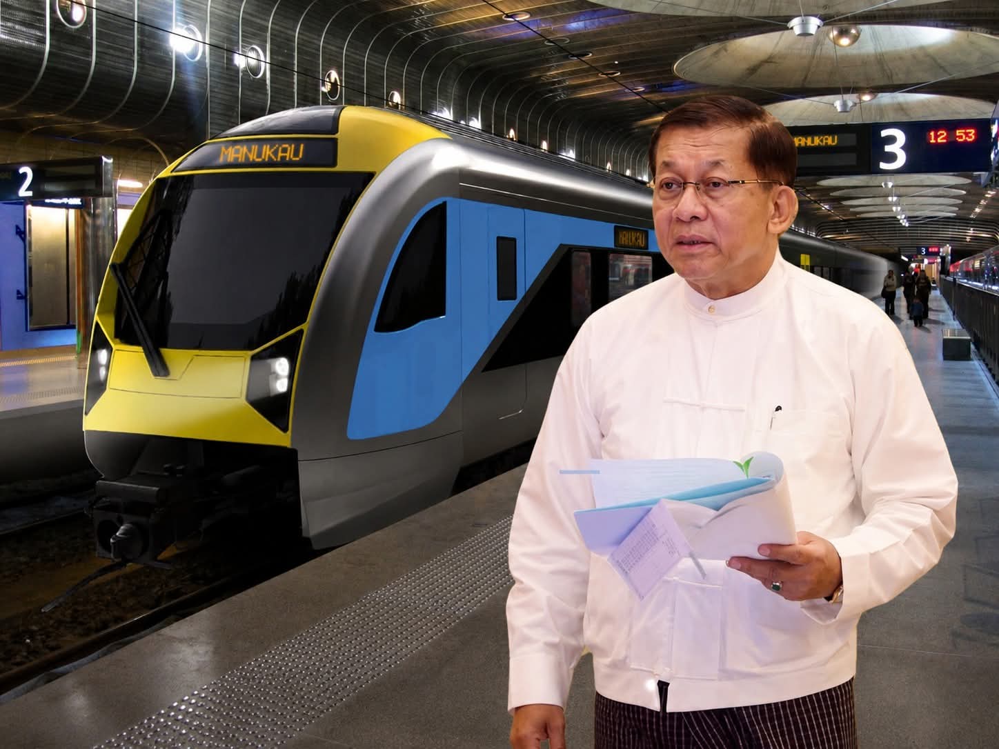 မင်းအောင်လှိုင် မြေအောက်ရထားအိပ်မက်နဲ့ စီးပွားရေးဂယက်