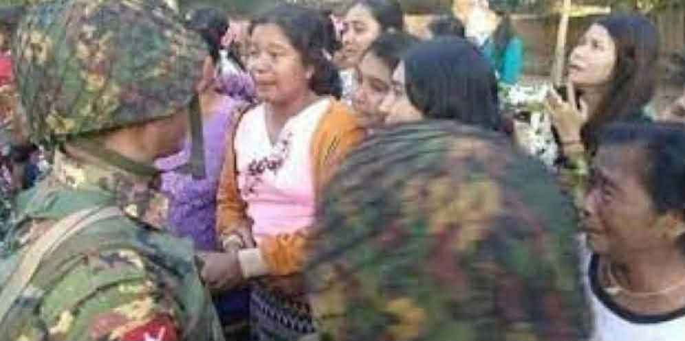 ကပစ ၁၆ တပ်မိသားစုများ တောင်ပိုင်းတိုင်းစစ်ဌာနချုပ်သို့ စစ်ဘေးရှောင်